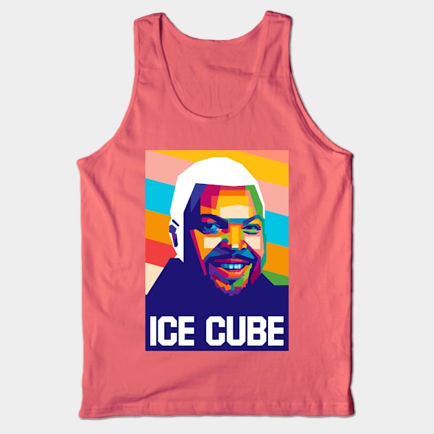Ice Cube rapper Tank Top by mrcatguys